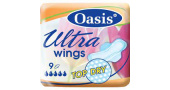 Vložky OASIS ultra wings dry 9 ks